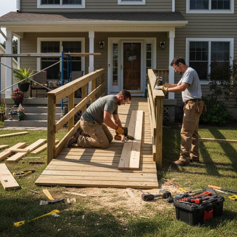 Handicap Ramp Repair