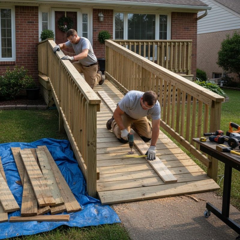 Wood Ramp Repair